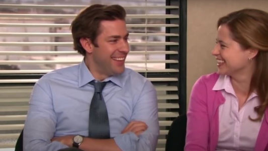 THE OFFICE: Jim's Production Used Blue Shirt (16)