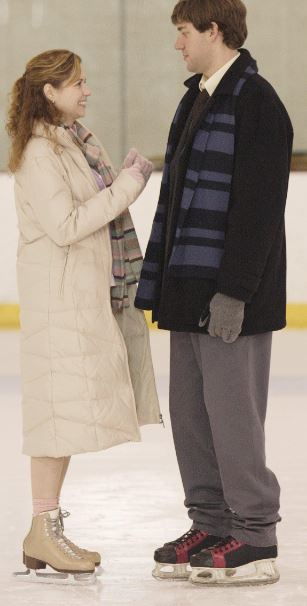 THE OFFICE: Jim's production used Grey Winter Gloves