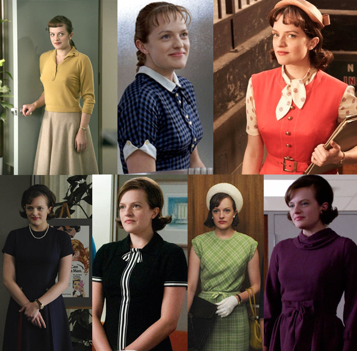 MAD MEN: Peggy Olson's Mid-Century Pin Earring Collection