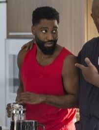 BALLERS: Ricky's Nike Athletic tank top Shirt (L)