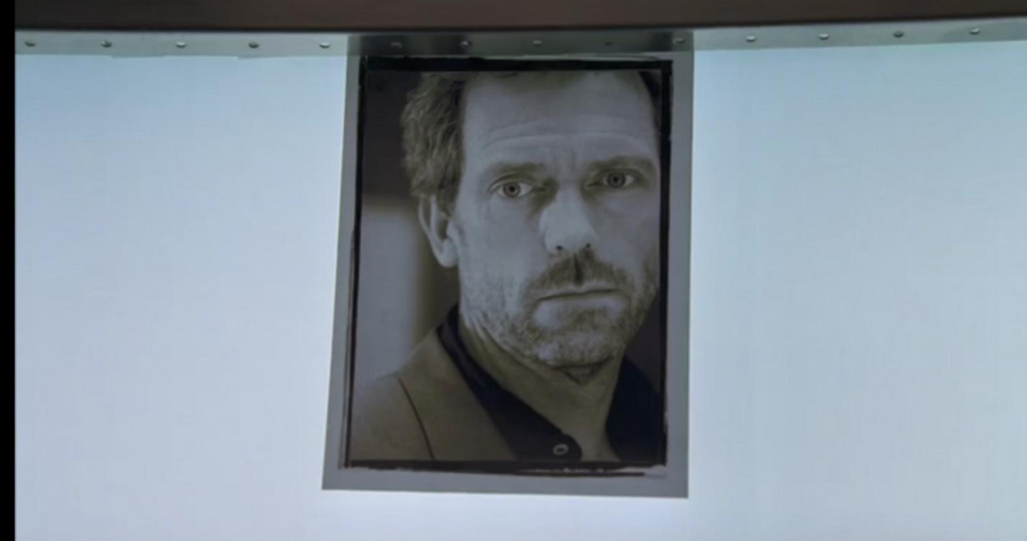 HOUSE: Dr Gregory House's Framed 9x6 inch Picture from Sc 5