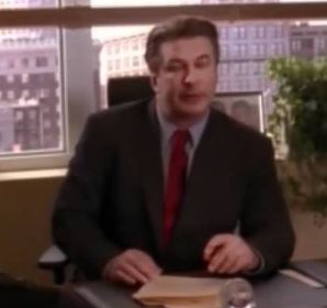 30 ROCK: Jack Donaghy's CYNTHIA ROWLEY Silver Office Desk Pen