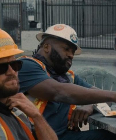 WRATH OF MAN: Brad’s HERO Blue WEEKDAY T-shirt (XL)