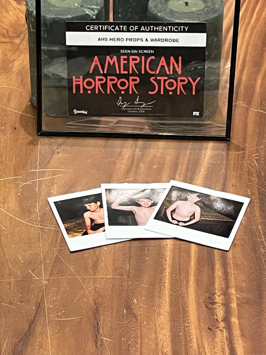 American Horror Story HOTEL: Gamboa HERO Polaroids of Young Boy