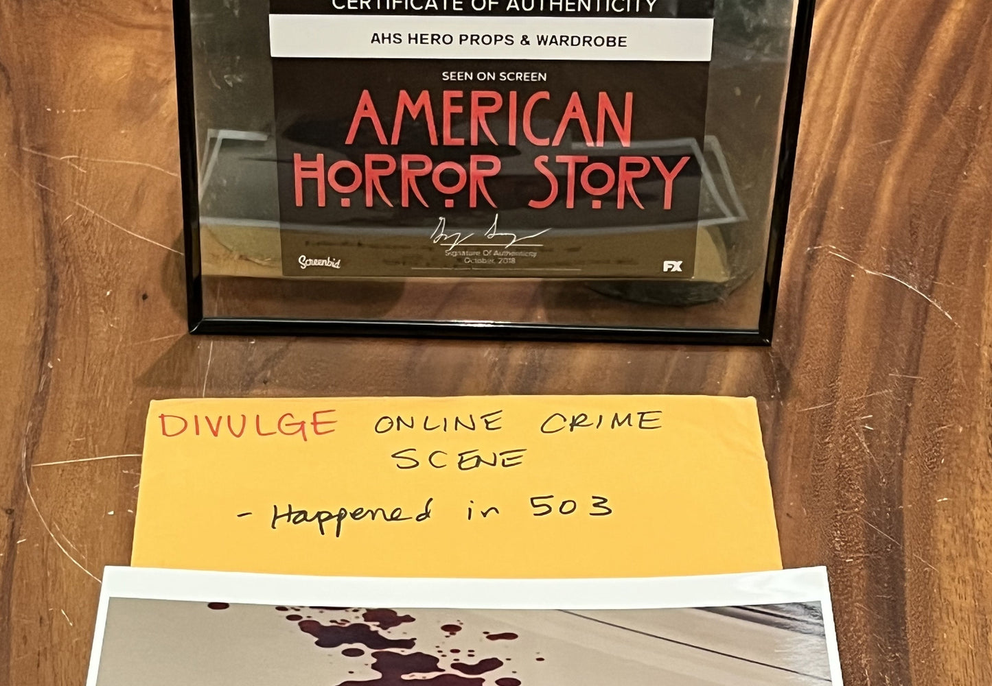 American Horror Story: Divulge Crime Scene Photos from Episode 503