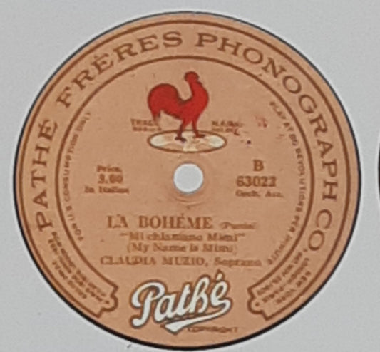 Boardwalk Empire: La Boheme Record Label from Episode 308
