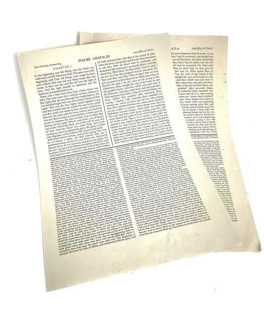 Salem: Cotton's Bible Pages