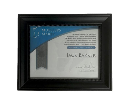 Jack Barker's Mueller's Mares Award