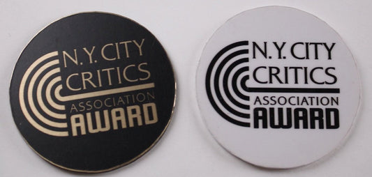 N.Y. Criticts Association Award coasters