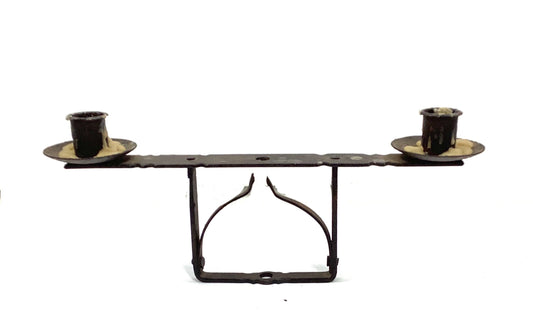 Salem: Cotton's 12 inch Iron Candle Holder