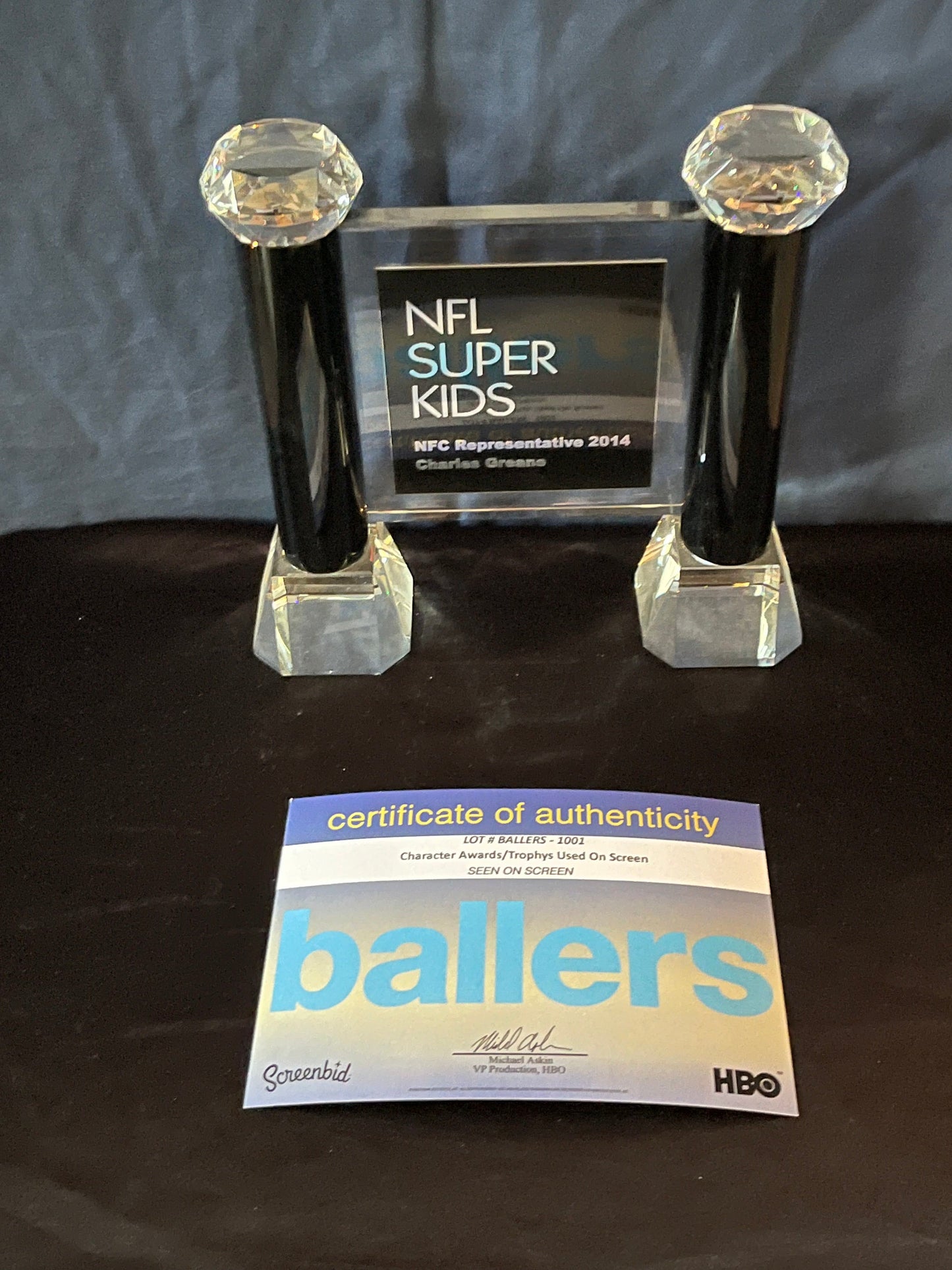 BALLERS: Charles Greane's Office Trophy Awards