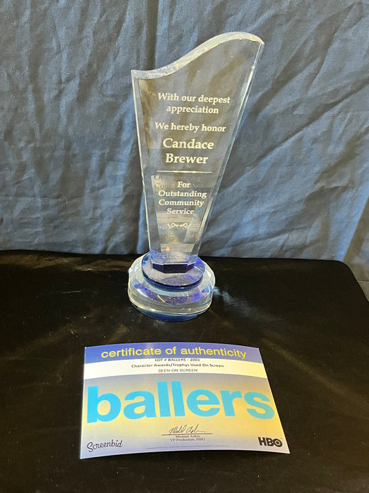 BALLERS: Candace Brewer's Office Trophy Awards
