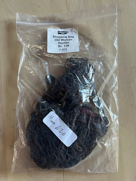 MONUMENTS MEN: Claire’s Shopping Bag Old Woman @ Dentist