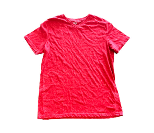 NEW GIRL: Nick Miller's MOSSIMO V-neck Red T-shirt (M)