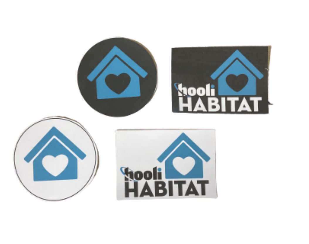 SILICON VALLEY: Hooli Habitat Sticker