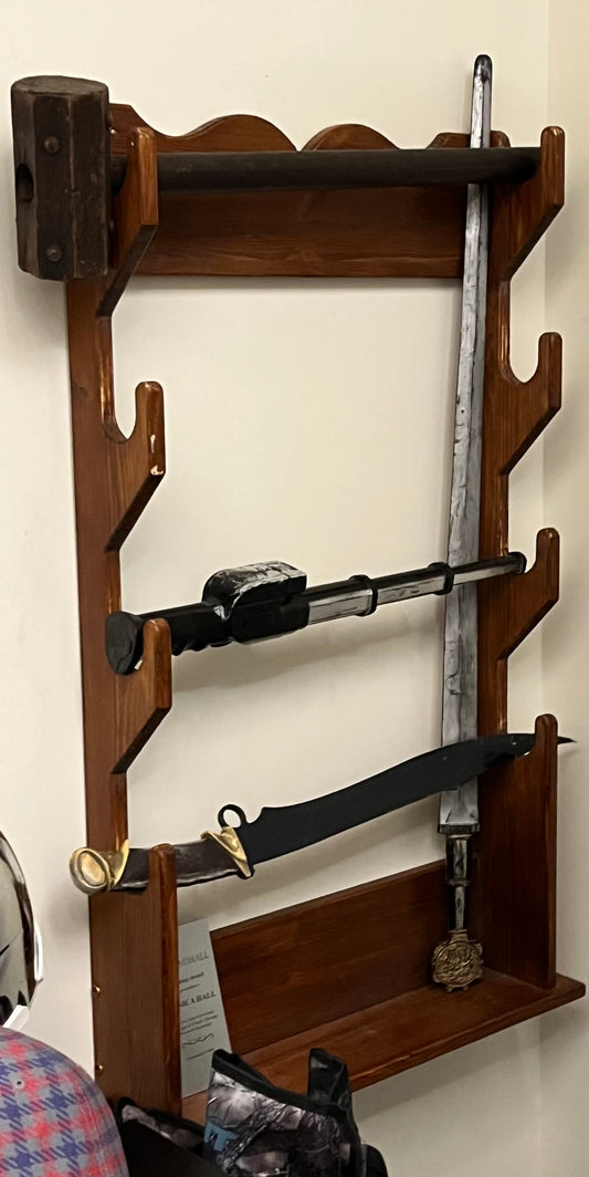 WRATH OF MAN: Jan's Wood Gun Rack