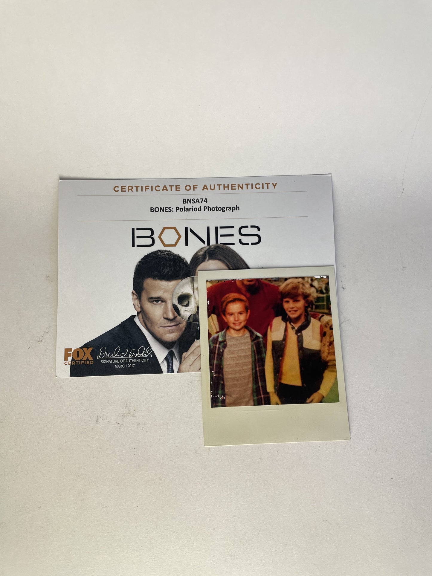 BONES: Booth's Polaroid Photo