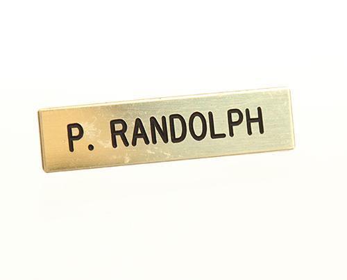 Paul Randolph's Name Tag