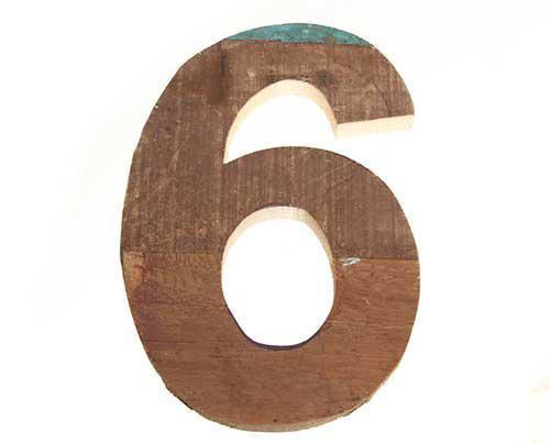 Big Jim's Wooden Number 6
