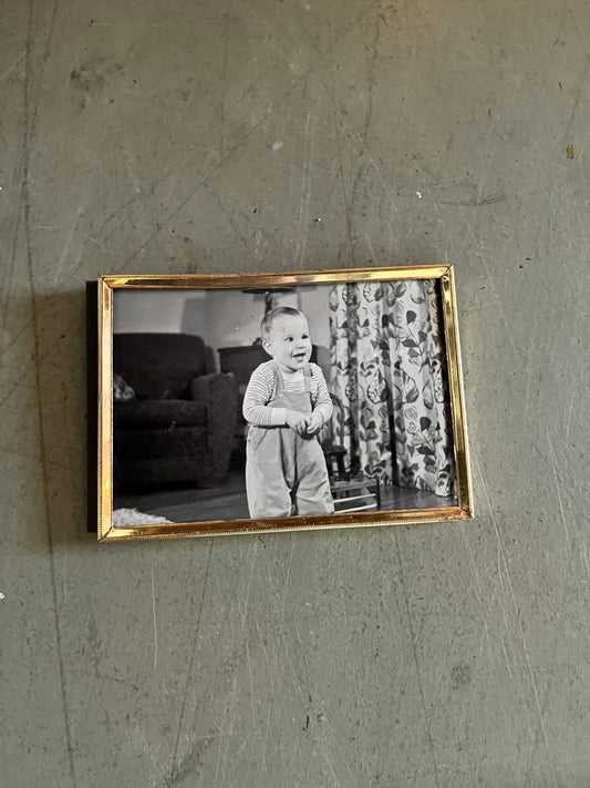 MAD MEN: Don's Fictional Baby Photo in Mid-Century Frame