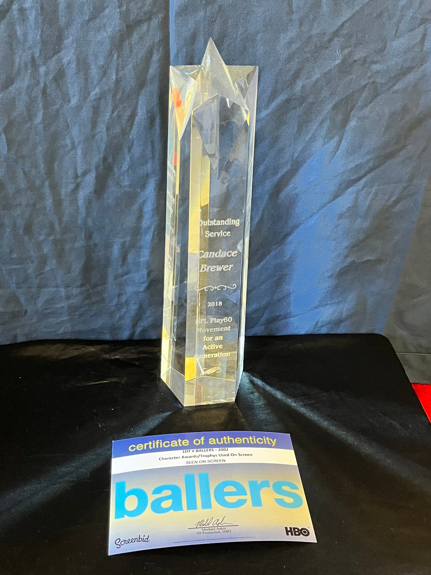 BALLERS: Candace Brewer's Office Trophy Awards
