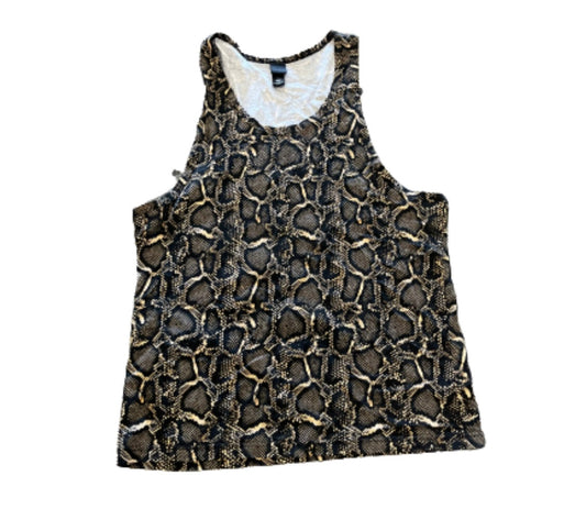 EMPIRE: Luscious Lyon's Leopard Print Tank Top (XL)