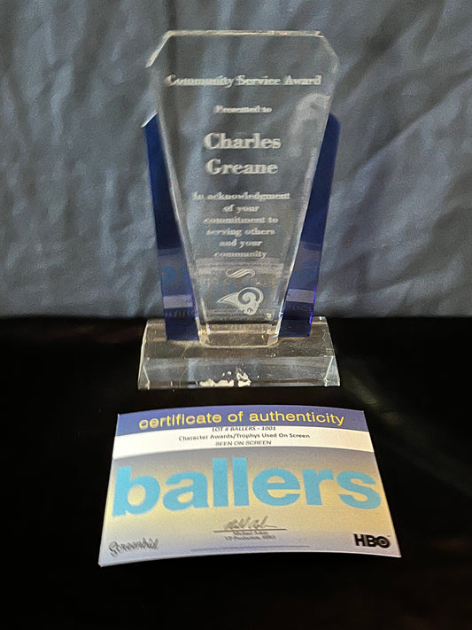 BALLERS: Charles Greane's Office Trophy Awards