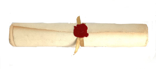 Salem: Cotton's Rolled Up Letter with Wax Stamp