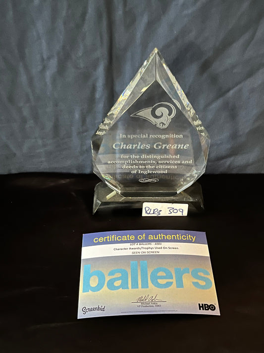 BALLERS: Charles Greane's Office Trophy Awards