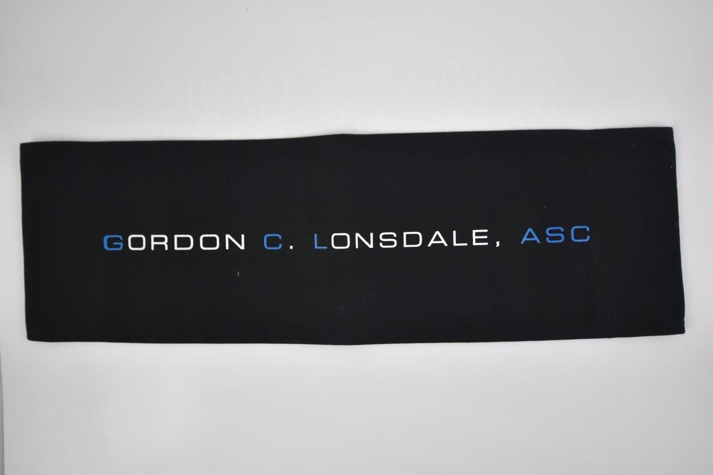 Bones: Gordon C. Lonsdale, ASC Chair Back