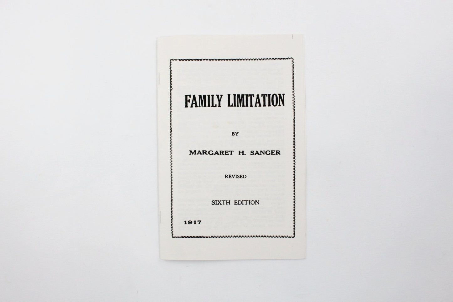Boardwalk Empire's Family Limitation Pamphlet Given To Margaret By Mrs. McGarry (3)