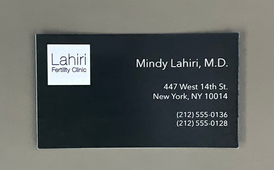 Mindy Project: Mindy Lahiri's Business Card