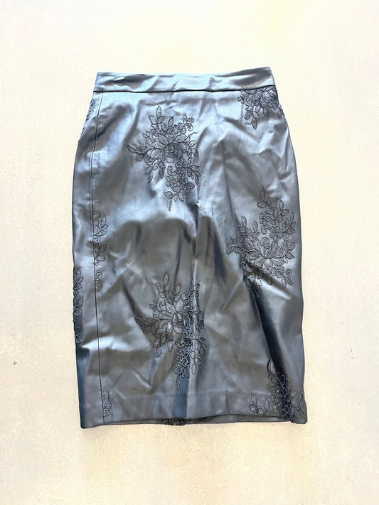 SONS OF ANARCHY: Tara's Black Pleather Skirt (S)