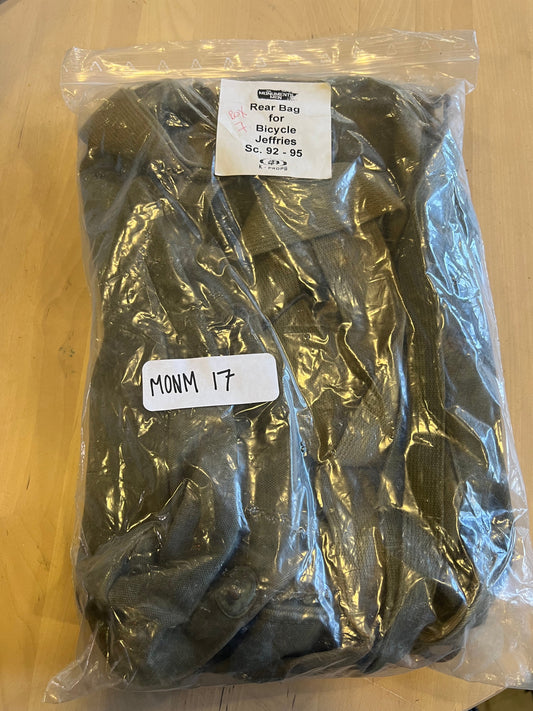 MONUMENTS MEN: Jeffries Rear Bicycle Bag