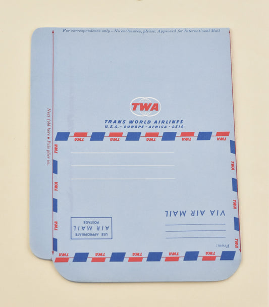 Mad Men: Don's Trans World Airlines Air Mail Envelope