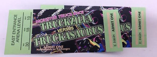 Monster Truck Race tickets (2)