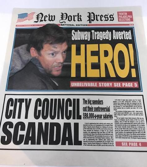 New York Press Cover Page