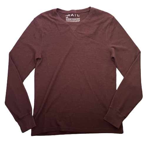 SILICON VALLEY: Gilfoyle's Maroon Long-sleeve Thermal