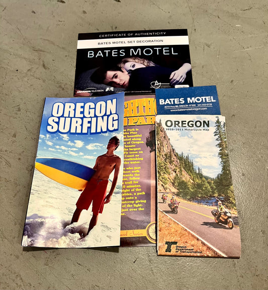 Bates Motel: Motel Guest Flyers and Swag