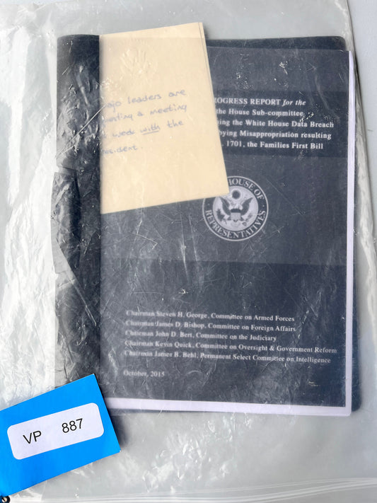 VEEP: Ben's House of Representatives Interim Progress Report