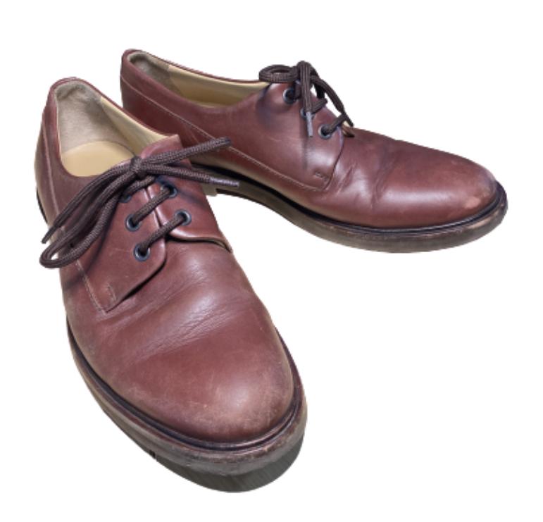 THE TICK: Arthur's  Brown Leather A.P.C. Shoes