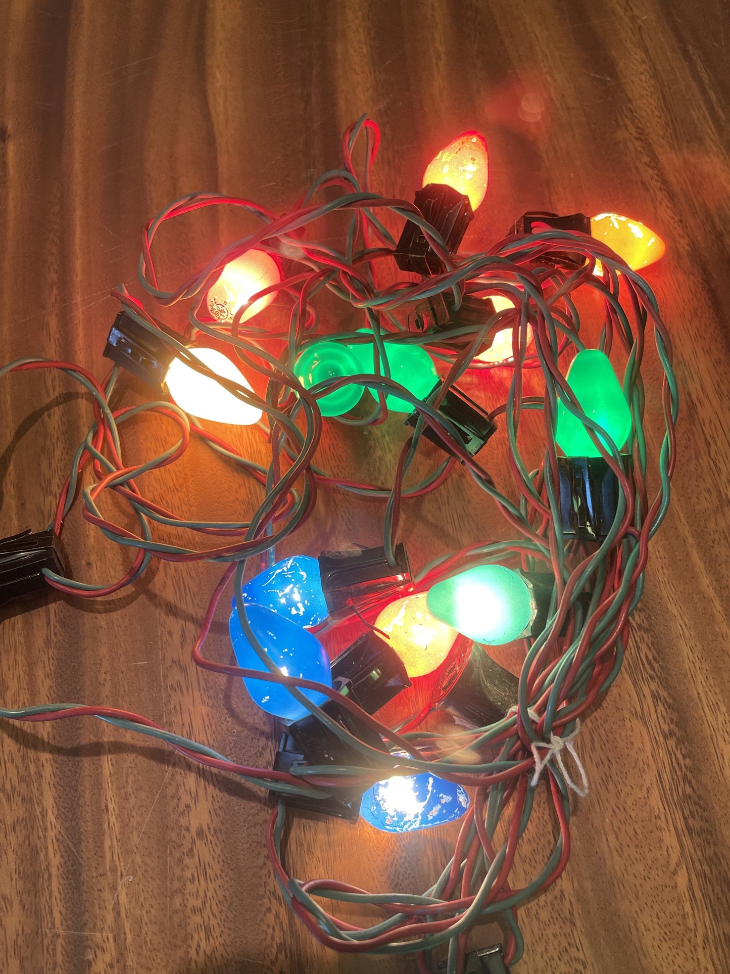 American Horror Story Asylum: Sister Jude's Vintage Mid Century NOMA Christmas Lights