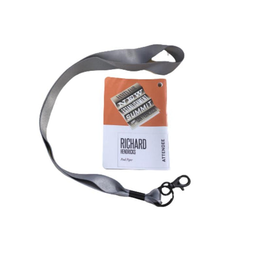 SILICON VALLEY: Richard's HERO Vanity Fair New Establishment Summit Attendee Badge
