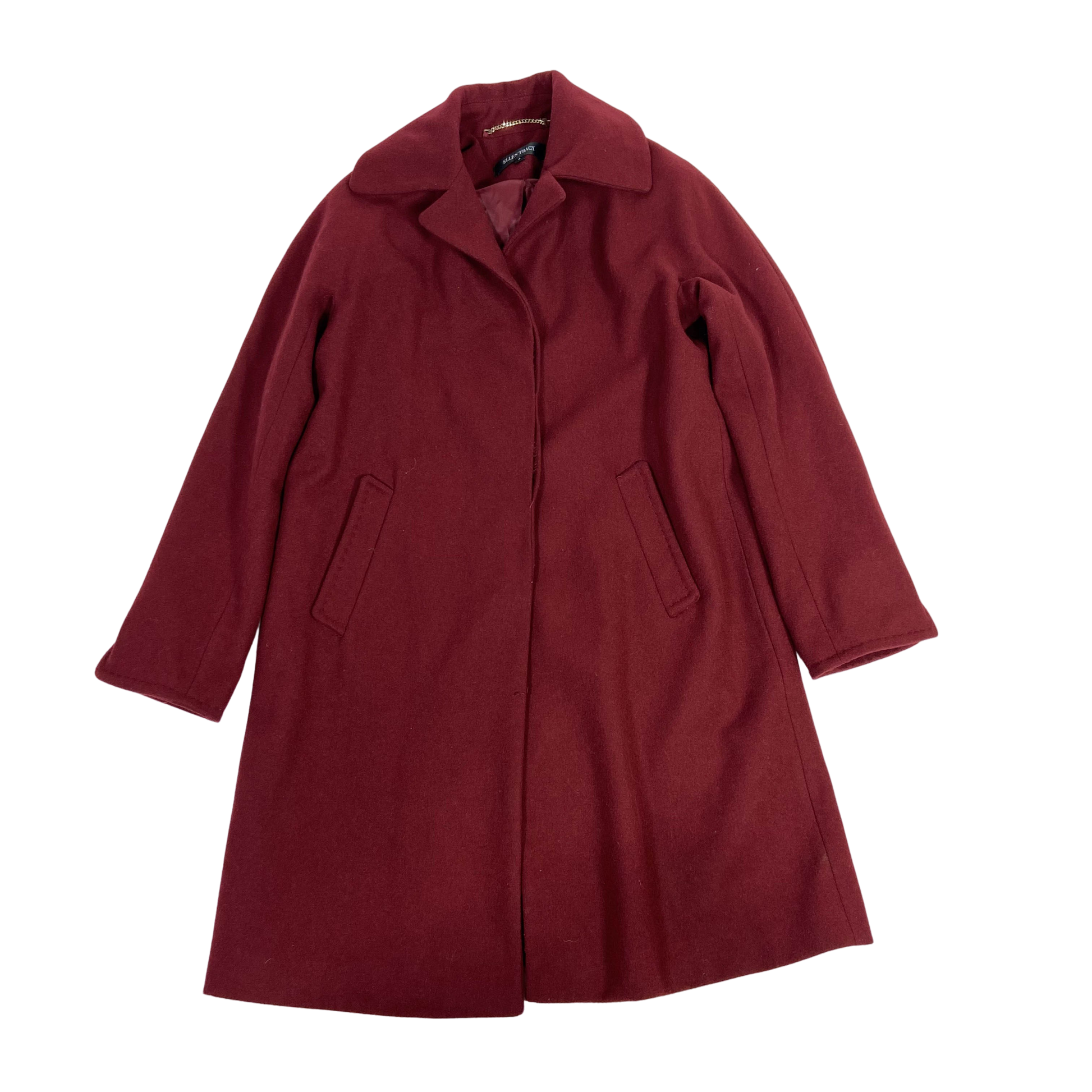 Ellen tracy hot sale red coat