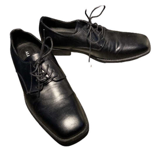 SILICON VALLEY: Gavin Belson's Black Leather Alfani Dress Shoes
