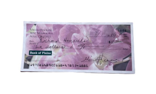 SILICON VALLEY: Richard's $10 Check from Miriam Hendricks