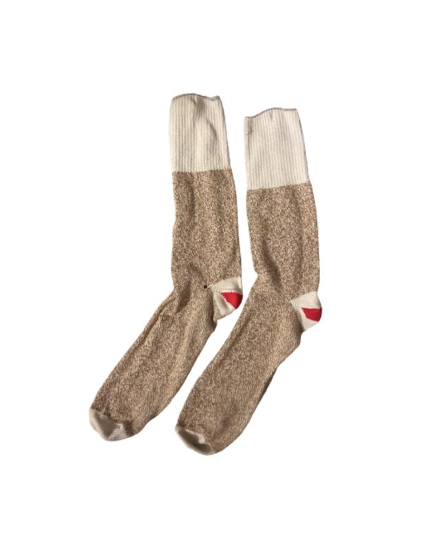 SILICON VALLEY: Erlich's Brown & Cream Socks