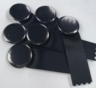 Mad Men: Black Ribbons used for Rachel Katz's Shiva