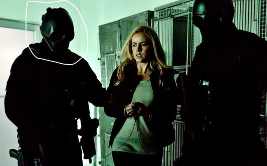 12 MONKEYS: Yuri’s HERO Black Witness Mask from Episode 105