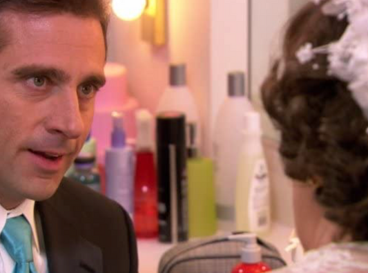 THE OFFICE: Michael’s Production used Green Blue Necktie